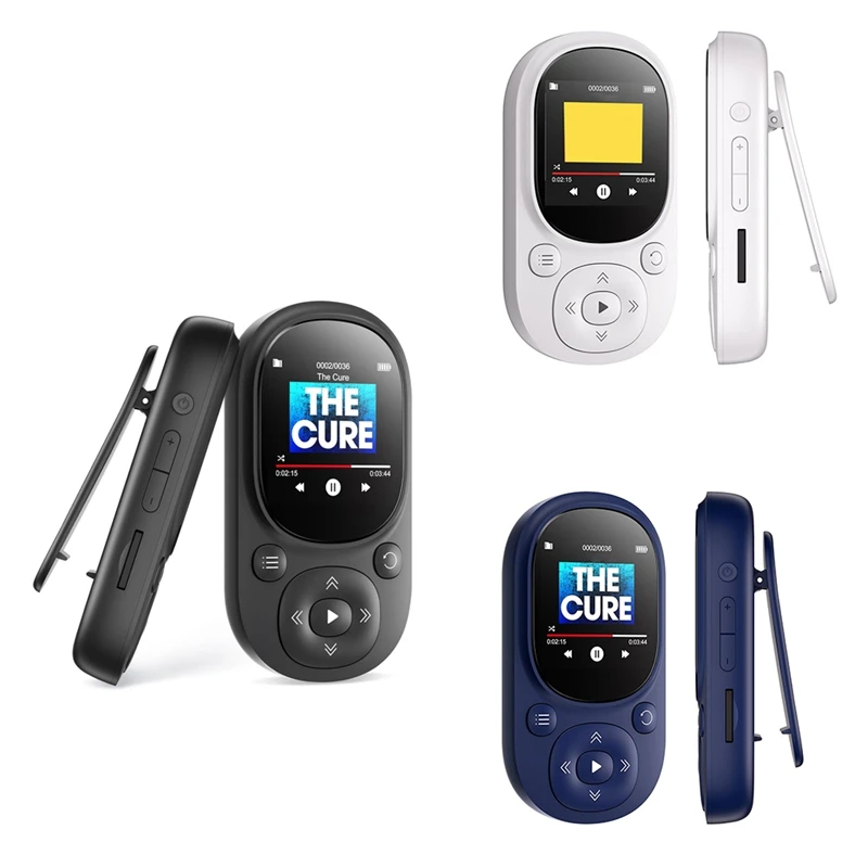 32GB Clip MP3 Player Portable Music Player Bluetooth MP3 Mp4 Player With FM Radio Recording Pedometer For Kids Easy To Use Black
32GB Clip MP3 Player Portable Music Player Bluetooth MP3 Mp4 Player With FM Radio Recording Pedometer For Kids Easy To Use Black