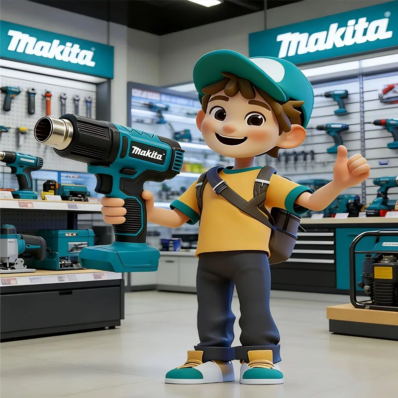 Makita DHG181Z 18V Cordless Heat Gun LXT Lithium Power Tools 150-550ºC Shrink Film Baking Gun Clear Sticker
Makita DHG181Z 18V Cordless Heat Gun LXT Lithium Power Tools 150-550ºC Shrink Film Baking Gun Clear Sticker