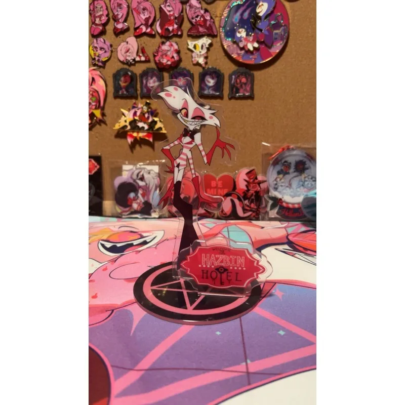 stand for Hazbin Hotel Angel Dust Valentino Vox Acrylic Standee Cartoon Figure Desktop Decoration Collectible Model Toy Gift
stand for Hazbin Hotel Angel Dust Valentino Vox Acrylic Standee Cartoon Figure Desktop Decoration Collectible Model Toy Gift