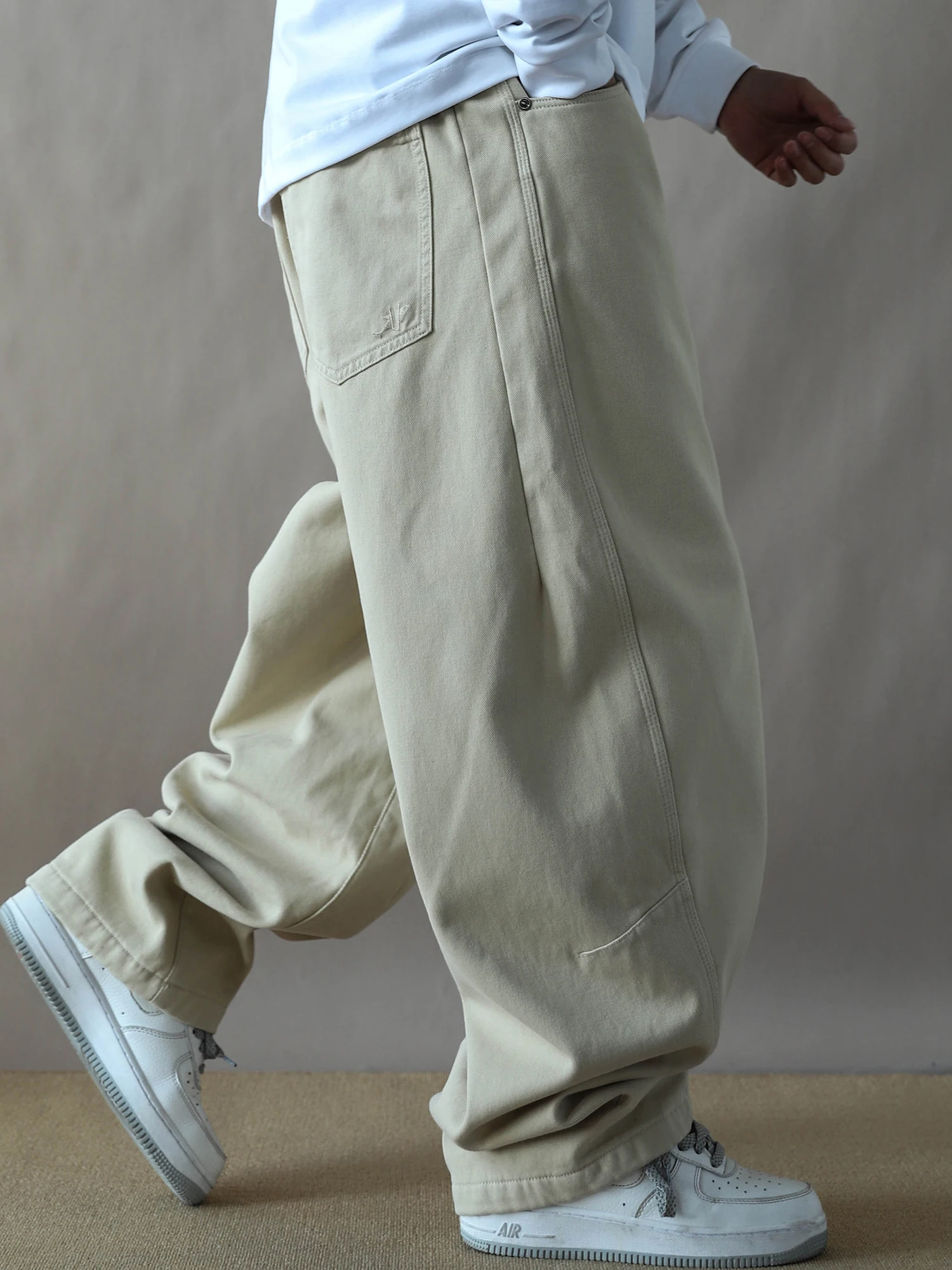 Thiened Fce Lined Loose Straight Leg Work Pants Men's Casual Trousers American Sle Versatile Beige New 2025
Thiened Fce Lined Loose Straight Leg Work Pants Men's Casual Trousers American Sle Versatile Beige New 2025