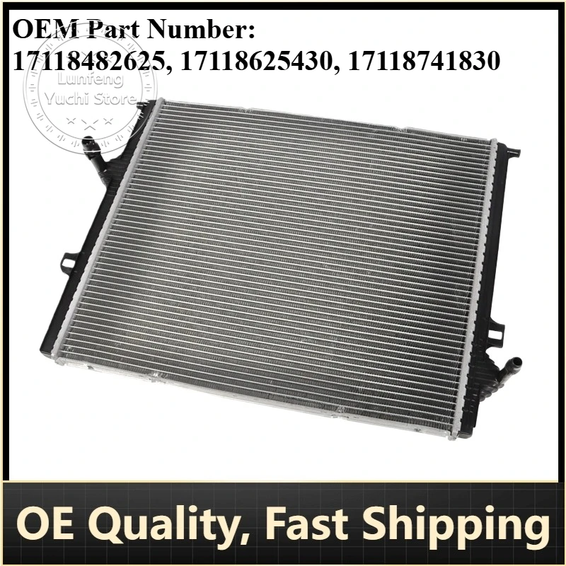 P/N: 17118482625, 17118625430, 17118741830 - Engine Cooling Radiator for BMW 1 F20 F21 2 F22 F23 F87 3 F30 F31 F34 F80 4 Series
P/N: 17118482625, 17118625430, 17118741830 - Engine Cooling Radiator for BMW 1 F20 F21 2 F22 F23 F87 3 F30 F31 F34 F80 4 Series