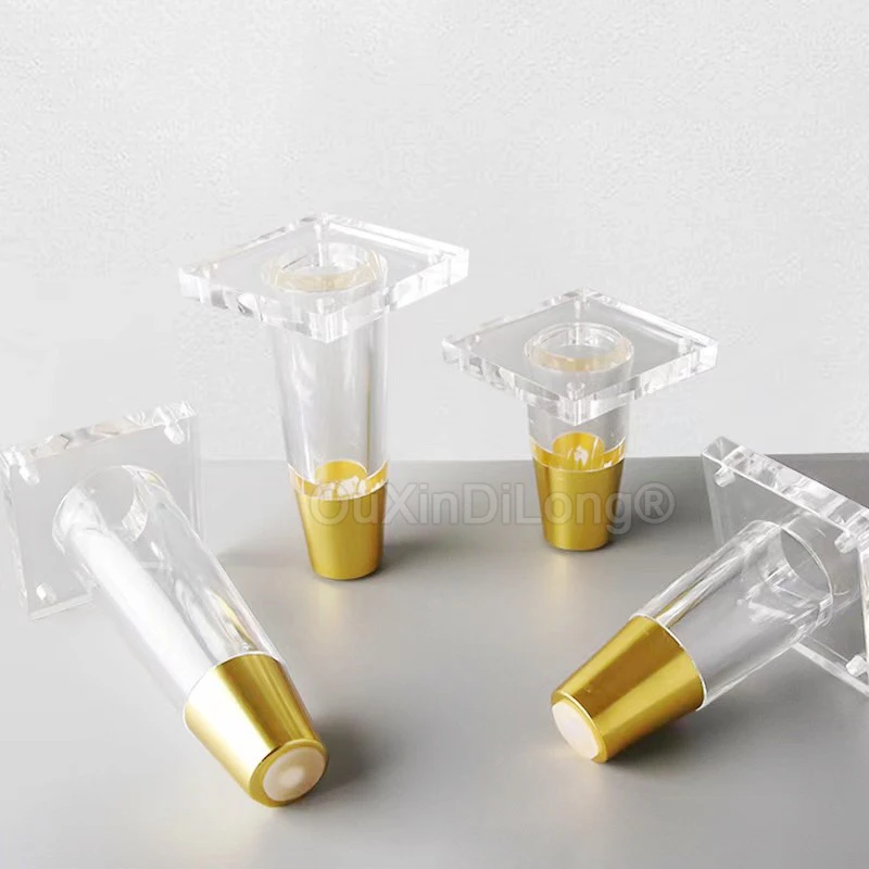 4PCS Kitchen Cabinet Feet Modern Table Legs Acrylic Legs for Furniture Clear Gold End Cabinet Support Legs for Furniture GF1293
4PCS Kitchen Cabinet Feet Modern Table Legs Acrylic Legs for Furniture Clear Gold End Cabinet Support Legs for Furniture GF1293