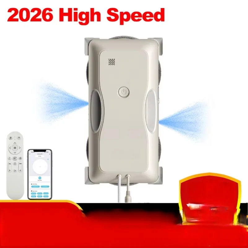 Window Vacuum Robot Cleaner G8,High Speed,Double Water Spray,Ultra-thin Window Cleaner,Electric Glass Washer,AI Route
Window Vacuum Robot Cleaner G8,High Speed,Double Water Spray,Ultra-thin Window Cleaner,Electric Glass Washer,AI Route