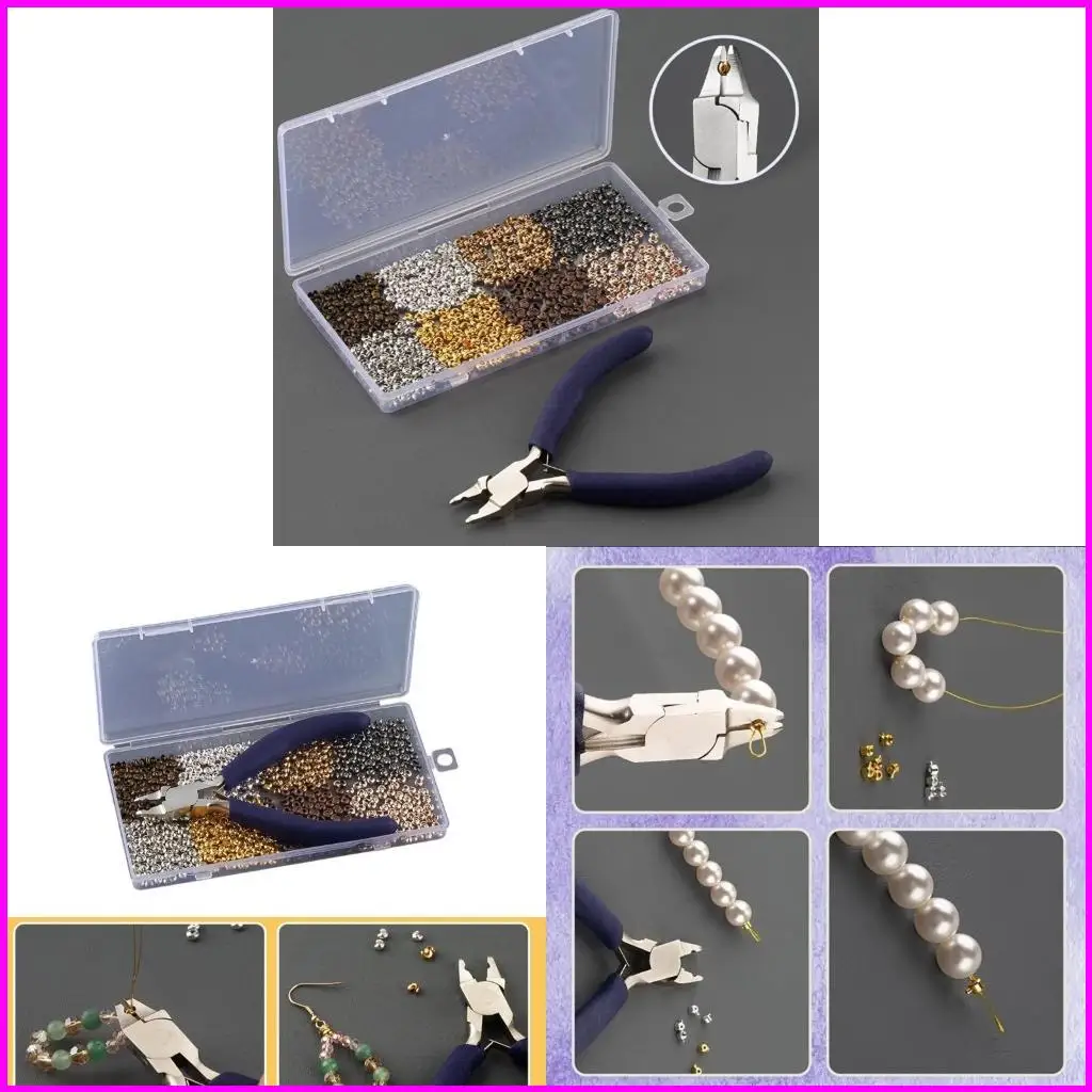 Practical Jewelry Plier Set Essential Craft Supplies Tools for Jewelry Designs Beading and Repair Fashion Accessory
Practical Jewelry Plier Set Essential Craft Supplies Tools for Jewelry Designs Beading and Repair Fashion Accessory