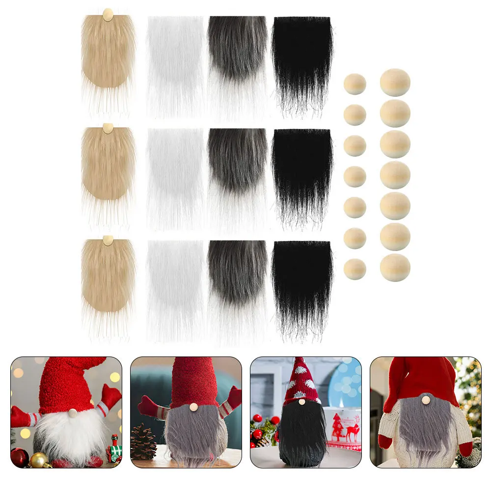 1Set Artificial Gnome Beards for Crafting Pre-Cut Beard Pieces Wood Balls Included Holiday Gnome Making DIY Project Fun Activity
1Set Artificial Gnome Beards for Crafting Pre-Cut Beard Pieces Wood Balls Included Holiday Gnome Making DIY Project Fun Activity