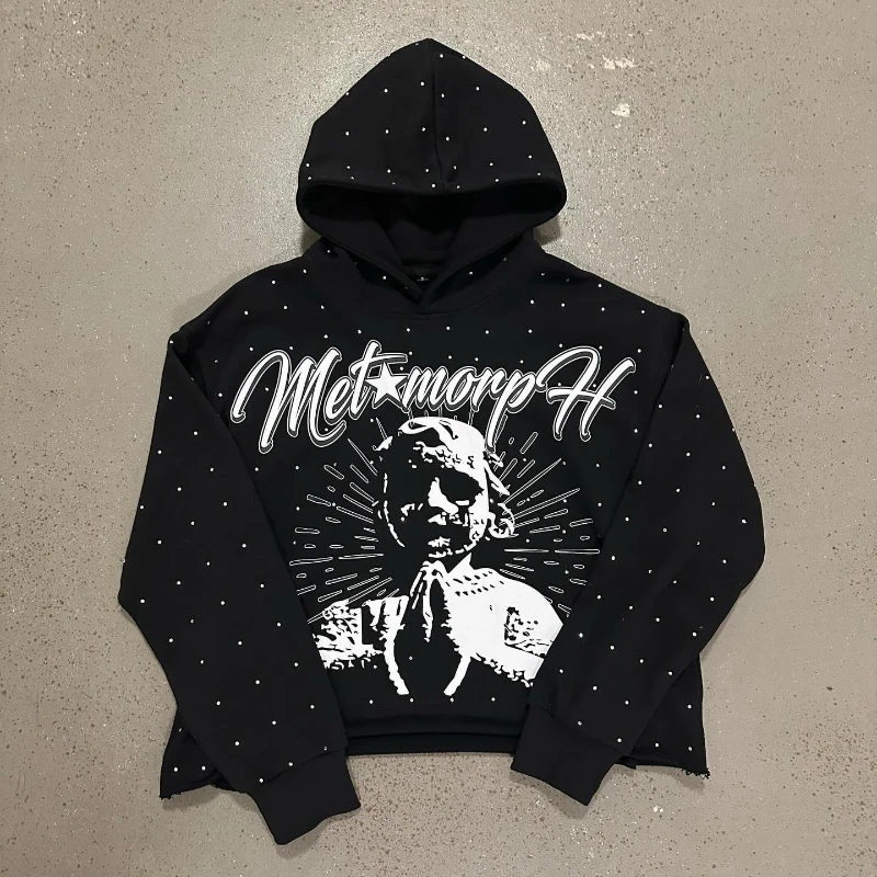 Graphic Printed Streetwear Men's Hoodies with Letter, Oversize Hip Pop Woman Sweatshirt, High Quality Y2k Zip Up Mans Clothes
Graphic Printed Streetwear Men's Hoodies with Letter, Oversize Hip Pop Woman Sweatshirt, High Quality Y2k Zip Up Mans Clothes