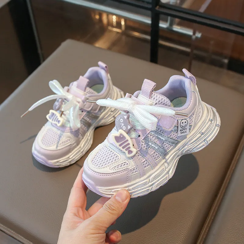 2025 Spring NEW Girl's Sneakers Kids Shoes Mesh Splicing Child Girls Cartoon Casual Shoe Hook Loop Children's Trainers for 26-36
2025 Spring NEW Girl's Sneakers Kids Shoes Mesh Splicing Child Girls Cartoon Casual Shoe Hook Loop Children's Trainers for 26-36