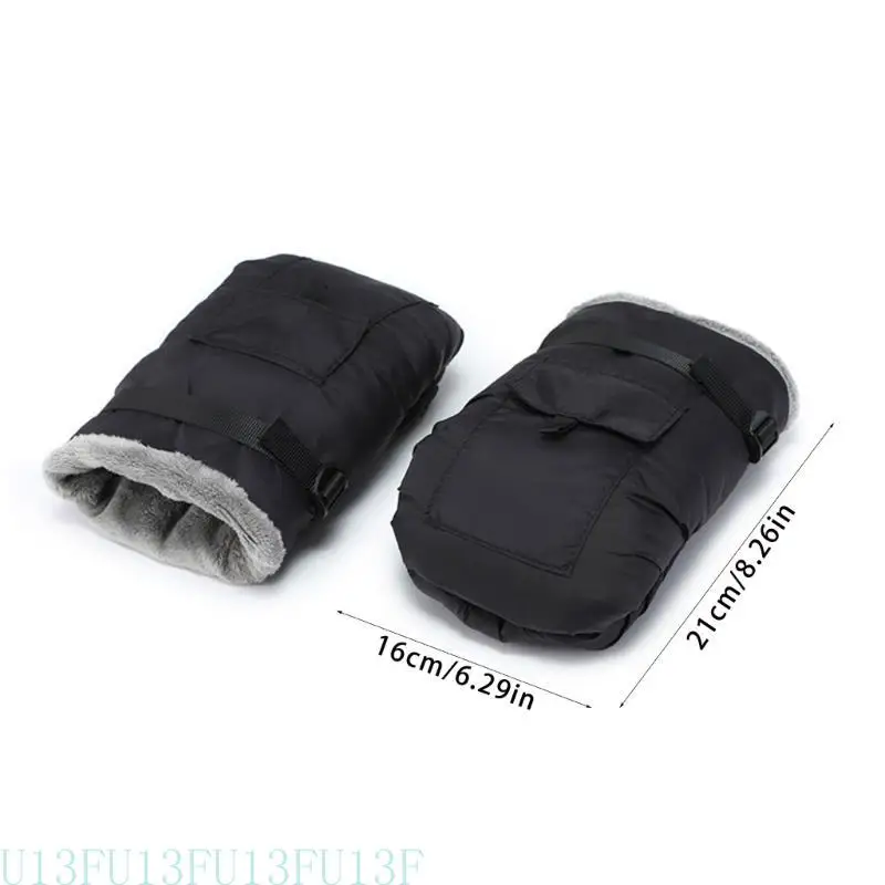 U13F Comfortable Baby Strollers Mittens Warm Breathable Gloves Water Resistant with Fleece Lining Easy Attachment Handmuffs
U13F Comfortable Baby Strollers Mittens Warm Breathable Gloves Water Resistant with Fleece Lining Easy Attachment Handmuffs