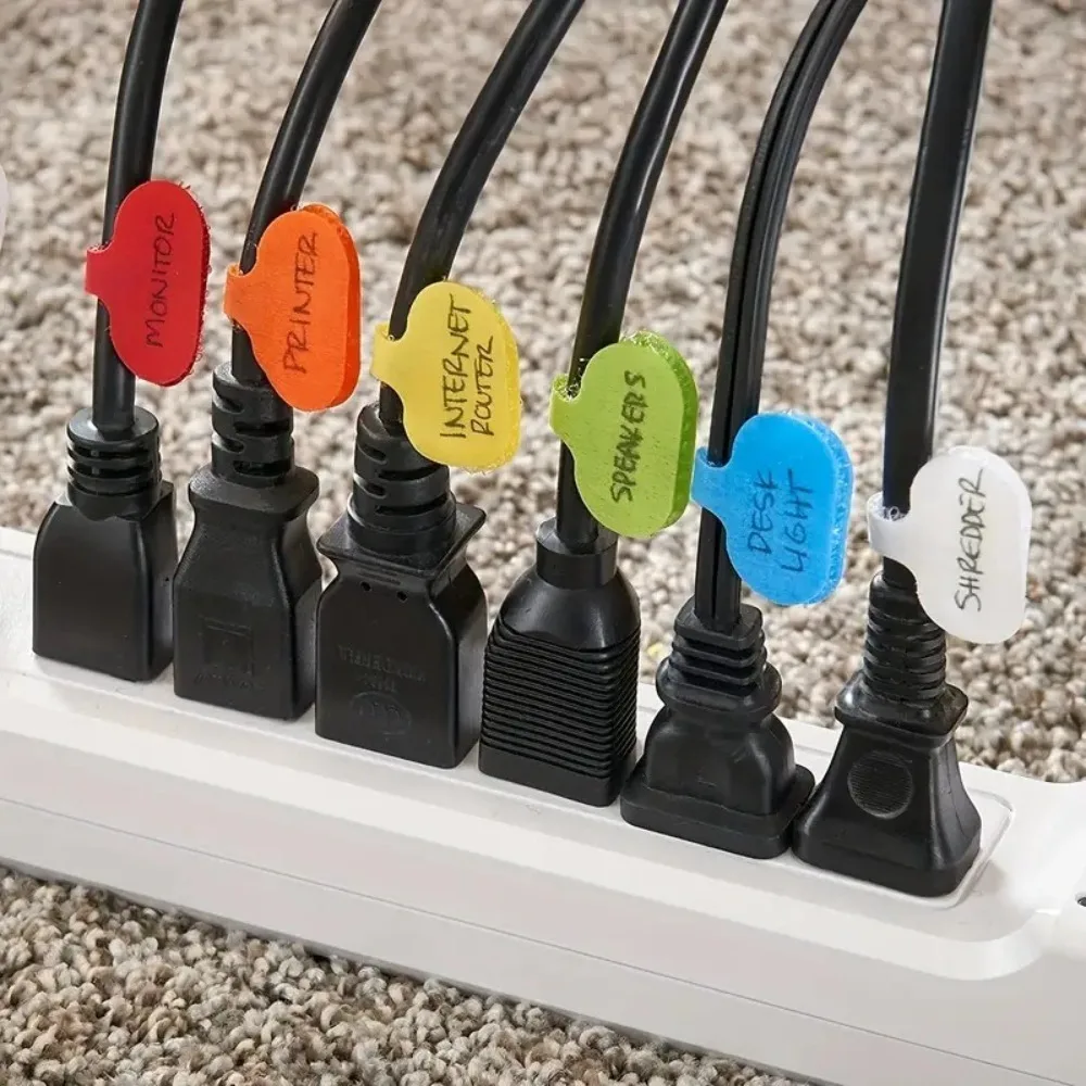 20pcs New Write-on Label Cable Labels Cable Management with Magic Sticker Wire Tags Colorrandom Mini Cable Ties Office
20pcs New Write-on Label Cable Labels Cable Management with Magic Sticker Wire Tags Colorrandom Mini Cable Ties Office