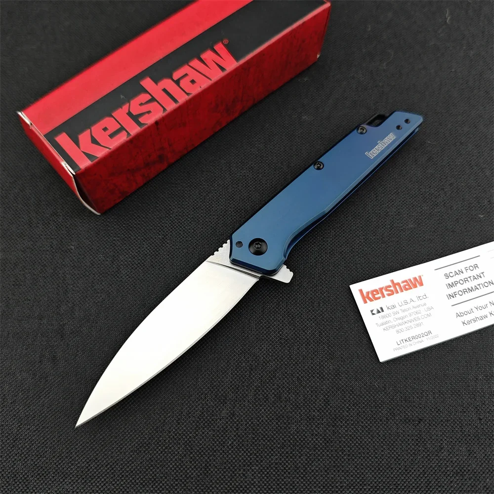 KS 1365BLU Складной нож Misdirect Flipper 2,9 дюйма S35V/8Cr13Mov Лезвие 420 Ручки из стали/алюминиевого сплава Карманный нож Тактический нож
KS 1365BLU Складной нож Misdirect Flipper 2,9 дюйма S35V/8Cr13Mov Лезвие 420 Ручки из стали/алюминиевого сплава Карманный нож Тактический нож