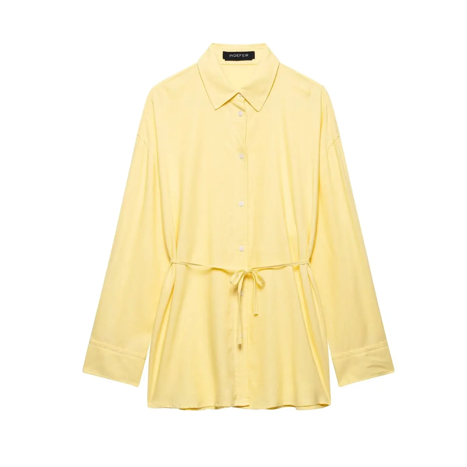 Topenomi Pink Shirts Women Spring Summer Lapel Lace Up Waist Loose Long Sleeved Blouses French Simple Fashion Office Lady Tops
Topenomi Pink Shirts Women Spring Summer Lapel Lace Up Waist Loose Long Sleeved Blouses French Simple Fashion Office Lady Tops
