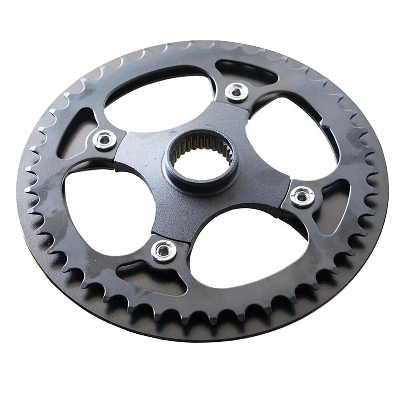 Electric Bike Chainring and Adapter Ultralight Aluminum Alloy Mid Motor Chainwheel with Guard Easy to Install for Repair Part
Electric Bike Chainring and Adapter Ultralight Aluminum Alloy Mid Motor Chainwheel with Guard Easy to Install for Repair Part