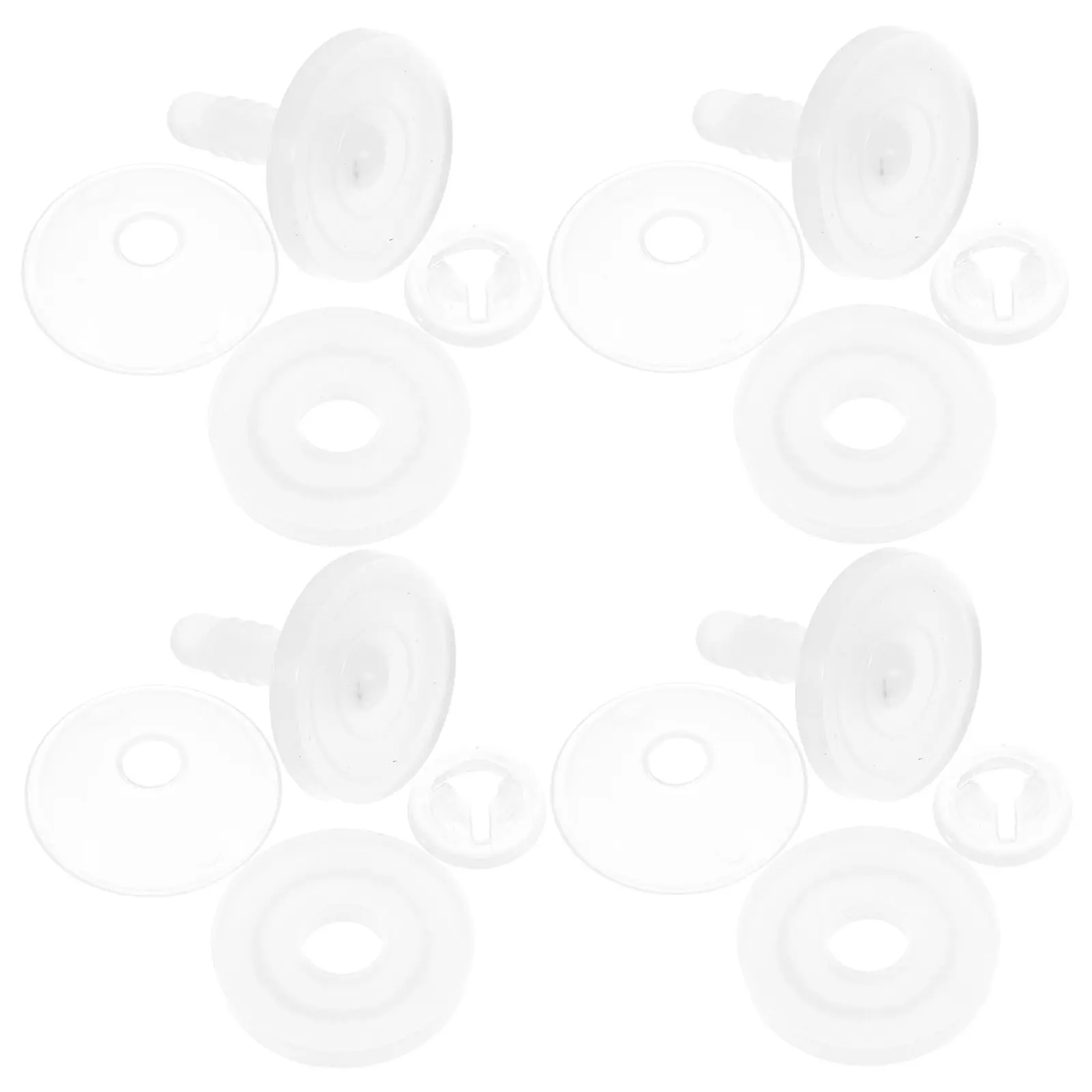 1Set Movable Joint Connectors for DIY Stuffed Animals Plastic Accessories for Bear Making Limbs Head Flexible Body
1Set Movable Joint Connectors for DIY Stuffed Animals Plastic Accessories for Bear Making Limbs Head Flexible Body