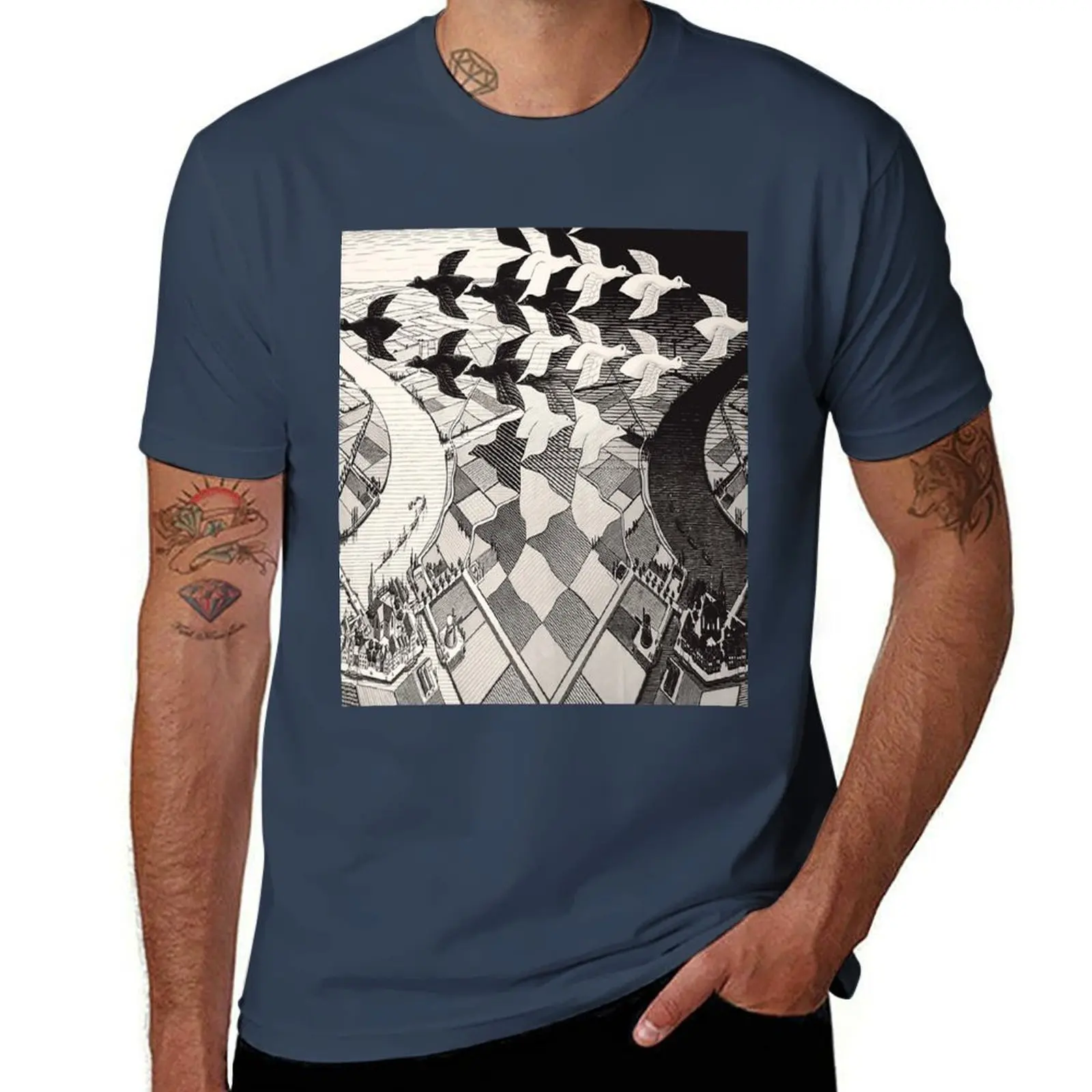 M.C. Escher T-Shirt g man t shirts for men t shirt man luxury t shirts for man cotton funny T-Shirt
M.C. Escher T-Shirt g man t shirts for men t shirt man luxury t shirts for man cotton funny T-Shirt