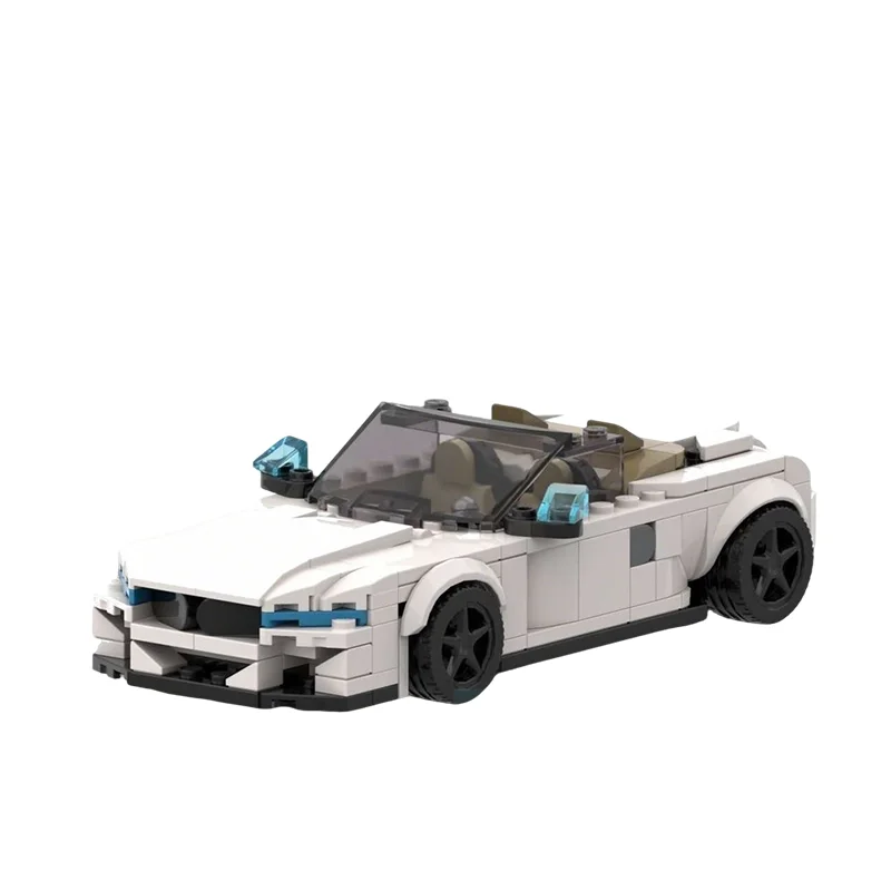 304pcs MOC BMWedd Z4 Roadster White City Champions Model Building Blocks Construction Toy Christmas Gifts DIY Creative Idea
304pcs MOC BMWedd Z4 Roadster White City Champions Model Building Blocks Construction Toy Christmas Gifts DIY Creative Idea