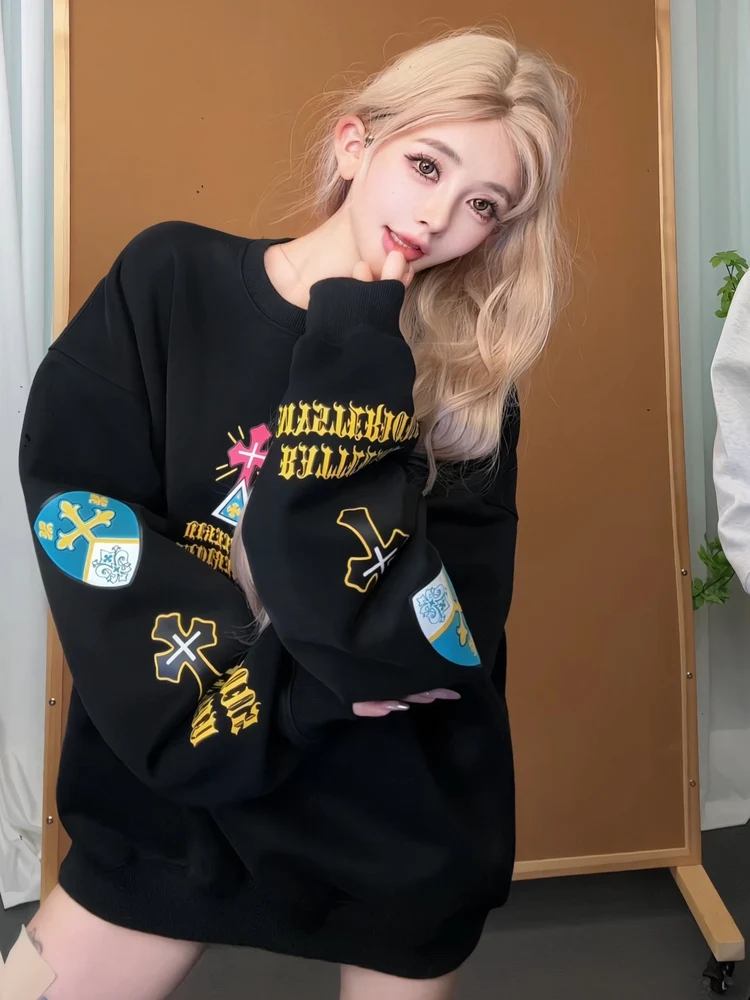 Sli round Ne Sweatirt Men's Trendy Letter Print Loose Fit Cotton Crew Ne Pullover Hoodie Retro American Design
Sli round Ne Sweatirt Men's Trendy Letter Print Loose Fit Cotton Crew Ne Pullover Hoodie Retro American Design