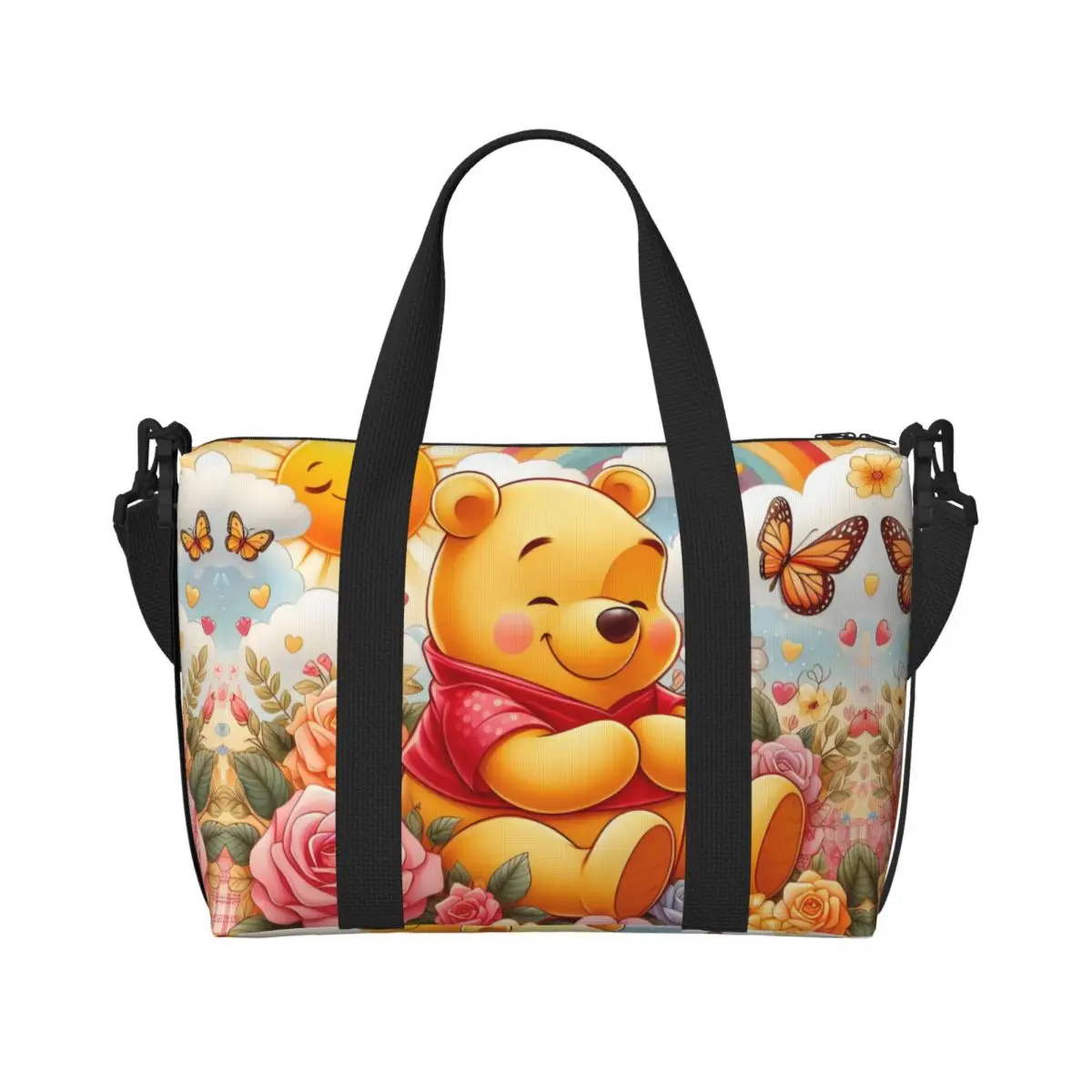 Custom Winnie Pooh Kawaii Cartoon Grocery Shopping Tote Bag Women Big Capacity Yellow Bear Pattern Beach Gym Travel Bags
Custom Winnie Pooh Kawaii Cartoon Grocery Shopping Tote Bag Women Big Capacity Yellow Bear Pattern Beach Gym Travel Bags
