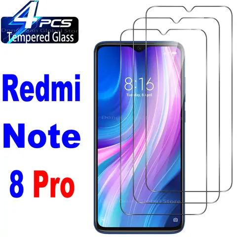 For Xiaomi Redmi Note 8 Pro Tempered Glass Screen Protector Glass Film