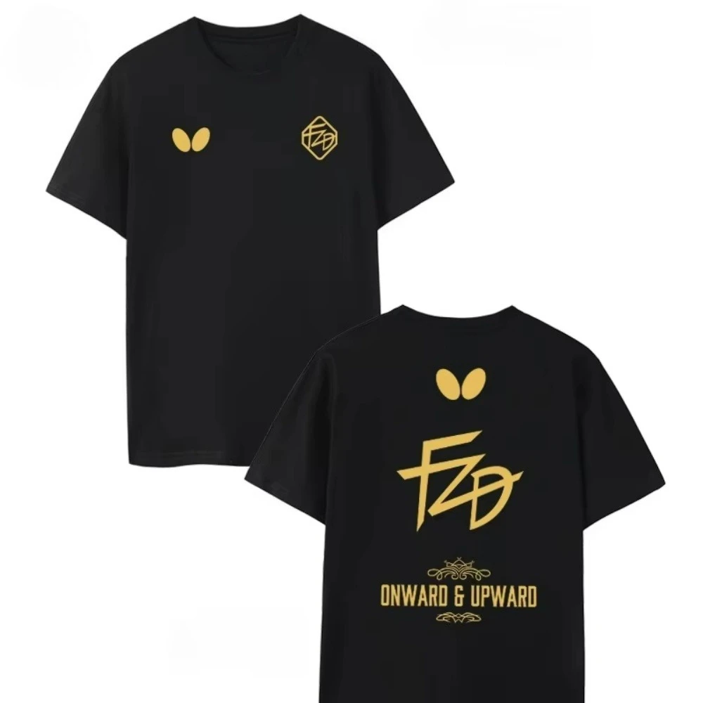 2025 Summer New Table Tennis Clothes Cultural Shirt Pure Cotton Sports Fitness Short-sleeved Men's Woman Training Loose Top
2025 Summer New Table Tennis Clothes Cultural Shirt Pure Cotton Sports Fitness Short-sleeved Men's Woman Training Loose Top