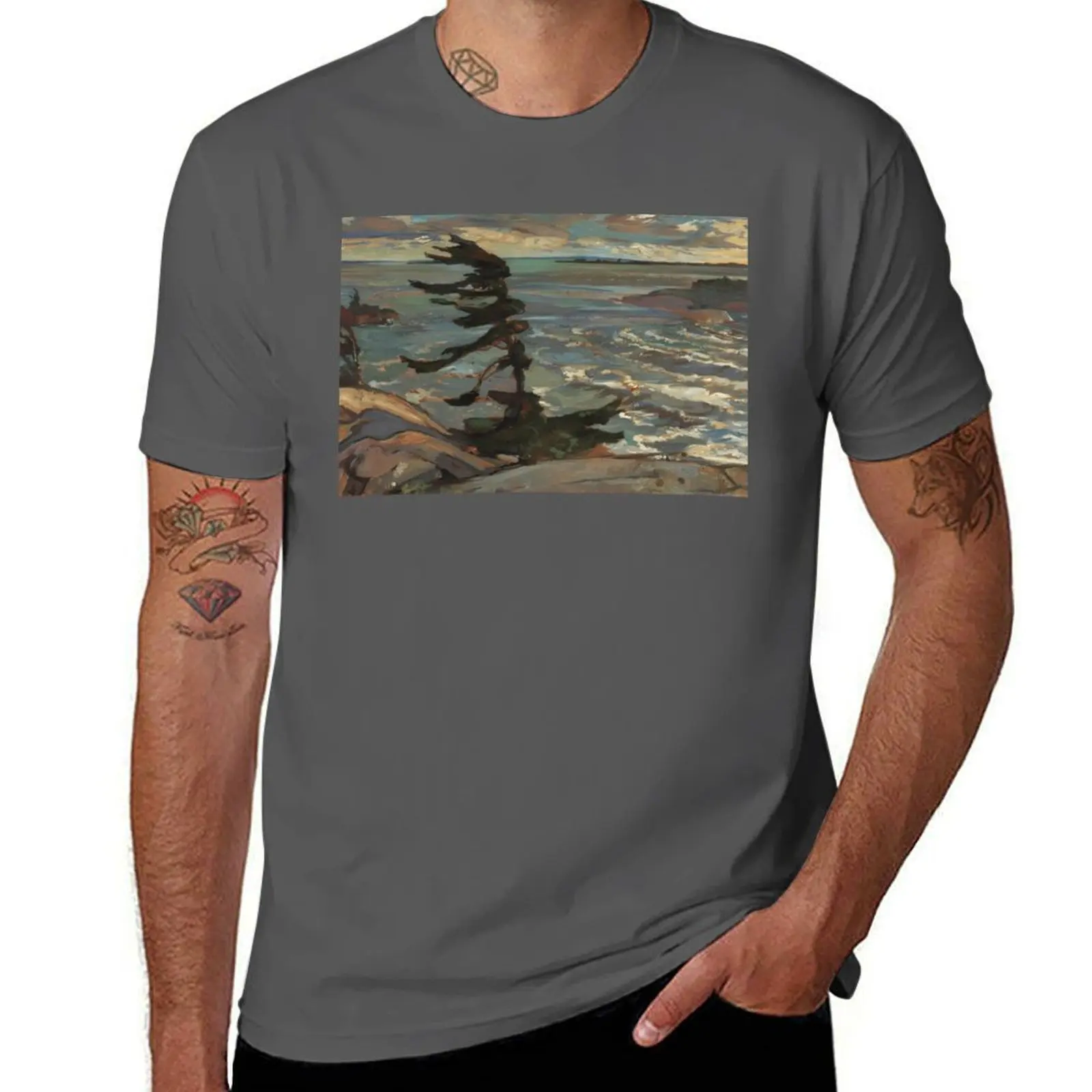 Frederick Varley, Stormy Weather,Georgian Bay, Group of seven T-Shirt blue archive luxury t-shirt tees t shirts men
Frederick Varley, Stormy Weather,Georgian Bay, Group of seven T-Shirt blue archive luxury t-shirt tees t shirts men