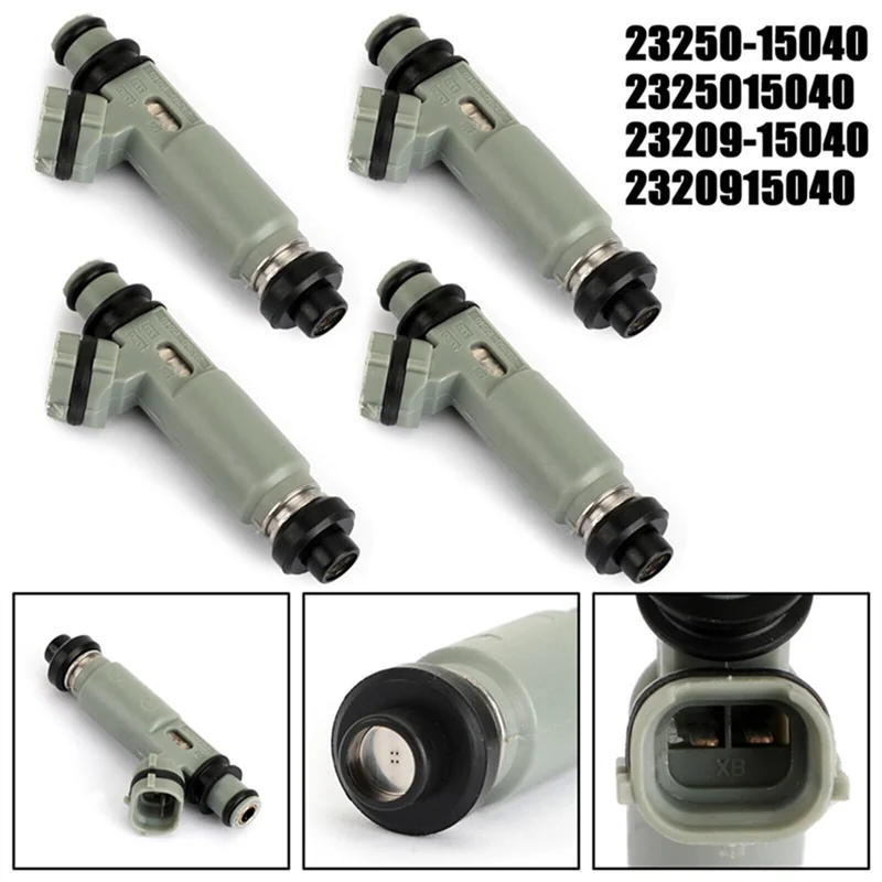 Fuel Injector Nozzle For TOYOTA Corolla 1.6L 4A-FE 23250-15040 23209-15040 2325015040 2320915040 Replacement
Fuel Injector Nozzle For TOYOTA Corolla 1.6L 4A-FE 23250-15040 23209-15040 2325015040 2320915040 Replacement