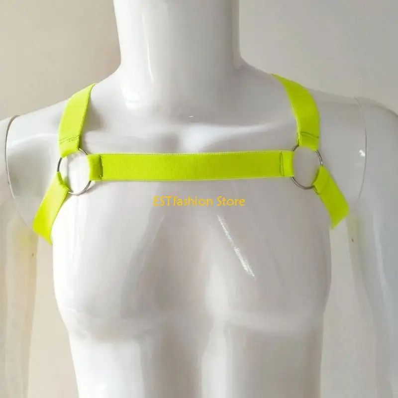 Y5GC Men Body Chest Belt Raves Costume Sexy Punk Chest Harness Belt Party Decors
Y5GC Men Body Chest Belt Raves Costume Sexy Punk Chest Harness Belt Party Decors