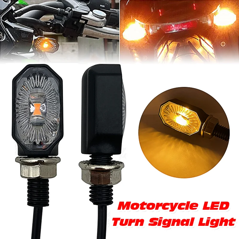 12V Motorcycle LED Mini Turn Signal Light High Brightness Amber Indicator Flashing Lamp For Suzuki Honda Harley Benelli
12V Motorcycle LED Mini Turn Signal Light High Brightness Amber Indicator Flashing Lamp For Suzuki Honda Harley Benelli