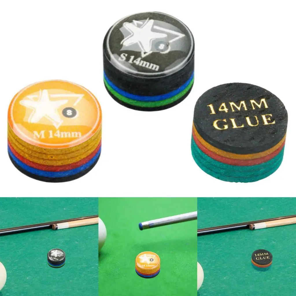 14 мм наконечник для бильярдного кия, профессиональные аксессуары для бильярда, сменные универсальные наконечники для бильярда для 8 шаров, 9 шаров, спортивный кий для снукера
14 мм наконечник для бильярдного кия, профессиональные аксессуары для бильярда, сменные универсальные наконечники для бильярда для 8 шаров, 9 шаров, спортивный кий для снукера