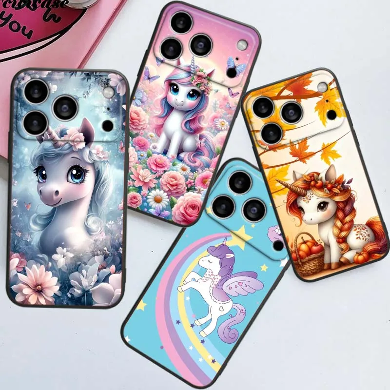 Cartoon unicorn pattern Cover For Apple iPhone 17 16 16E 15 14 13 12 11 Pro Max Plus Black Soft Silicone
Cartoon unicorn pattern Cover For Apple iPhone 17 16 16E 15 14 13 12 11 Pro Max Plus Black Soft Silicone