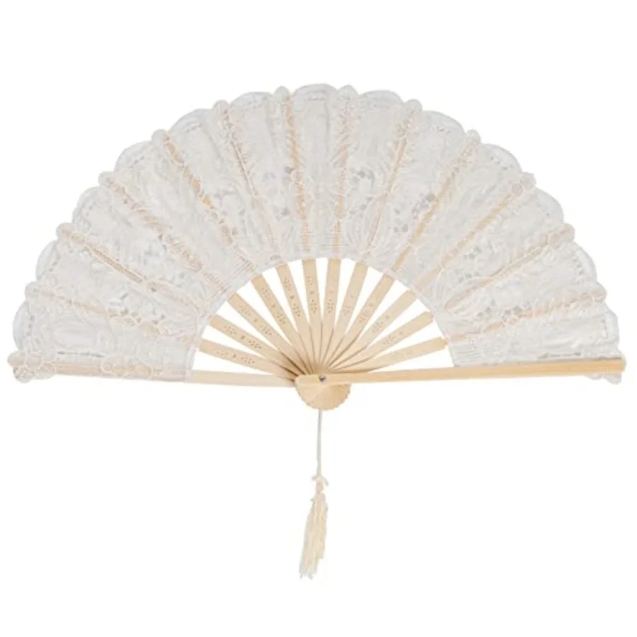 Cotton Lace Folding Hand Fans Embroide Flowers Pattern Handheld Fans for Costume Weddings Dancing Party DIY Bridal Hand Fan
Cotton Lace Folding Hand Fans Embroide Flowers Pattern Handheld Fans for Costume Weddings Dancing Party DIY Bridal Hand Fan
