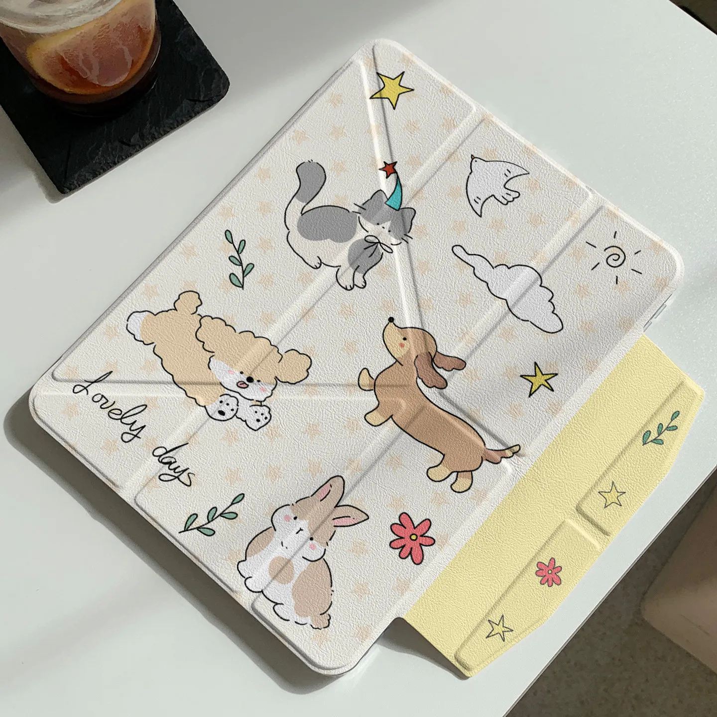 Ins Cute Animal Star Sun Table Case For iPad Pro 11 12.9 13 M2 M3 M4 M5 Shell 8.3 9.7 10.2 5/6/7/8/9/10/11th Air 3 4 5 6 7 Cover
Ins Cute Animal Star Sun Table Case For iPad Pro 11 12.9 13 M2 M3 M4 M5 Shell 8.3 9.7 10.2 5/6/7/8/9/10/11th Air 3 4 5 6 7 Cover