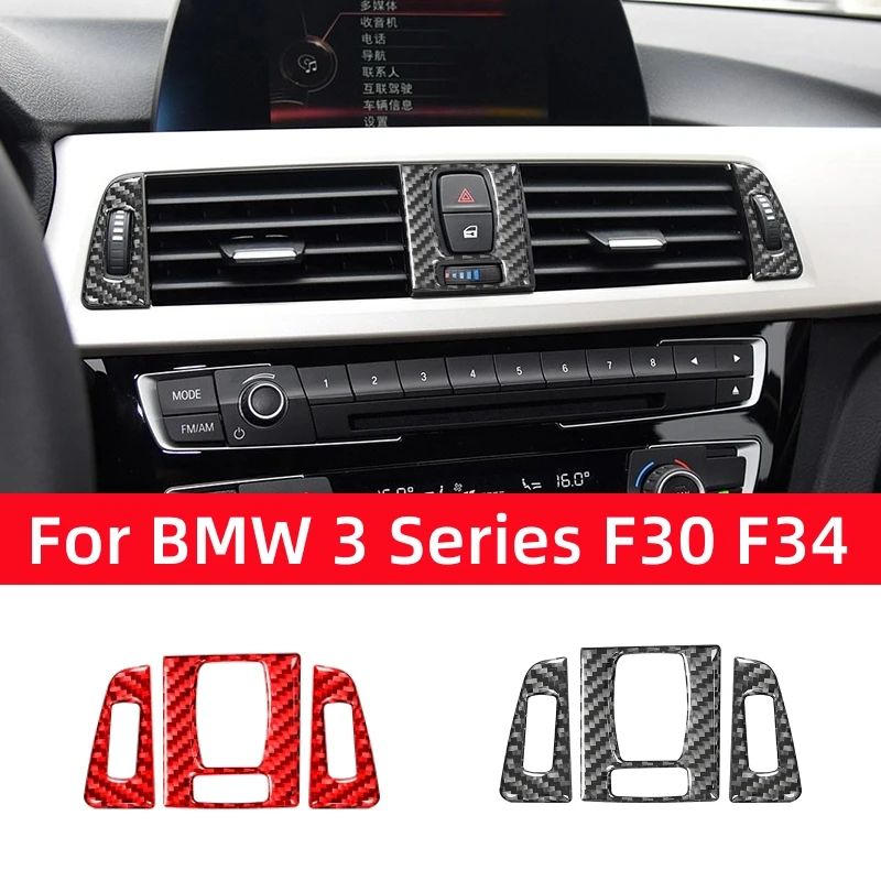 For BMW 3 Series GT F30 F34 2013-2018 Accessories Carbon Fiber Car Central Air Outlet Adjustment Button Trim Frame Cover Sticker
For BMW 3 Series GT F30 F34 2013-2018 Accessories Carbon Fiber Car Central Air Outlet Adjustment Button Trim Frame Cover Sticker