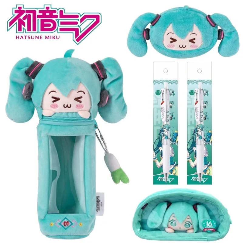 Оригинальный плюшевый держатель для ручек Hatsune Miku, памятная сумка на 16-летие, пенал для студентов, канцелярские принадлежности для хранения, милые подарки
Оригинальный плюшевый держатель для ручек Hatsune Miku, памятная сумка на 16-летие, пенал для студентов, канцелярские принадлежности для хранения, милые подарки