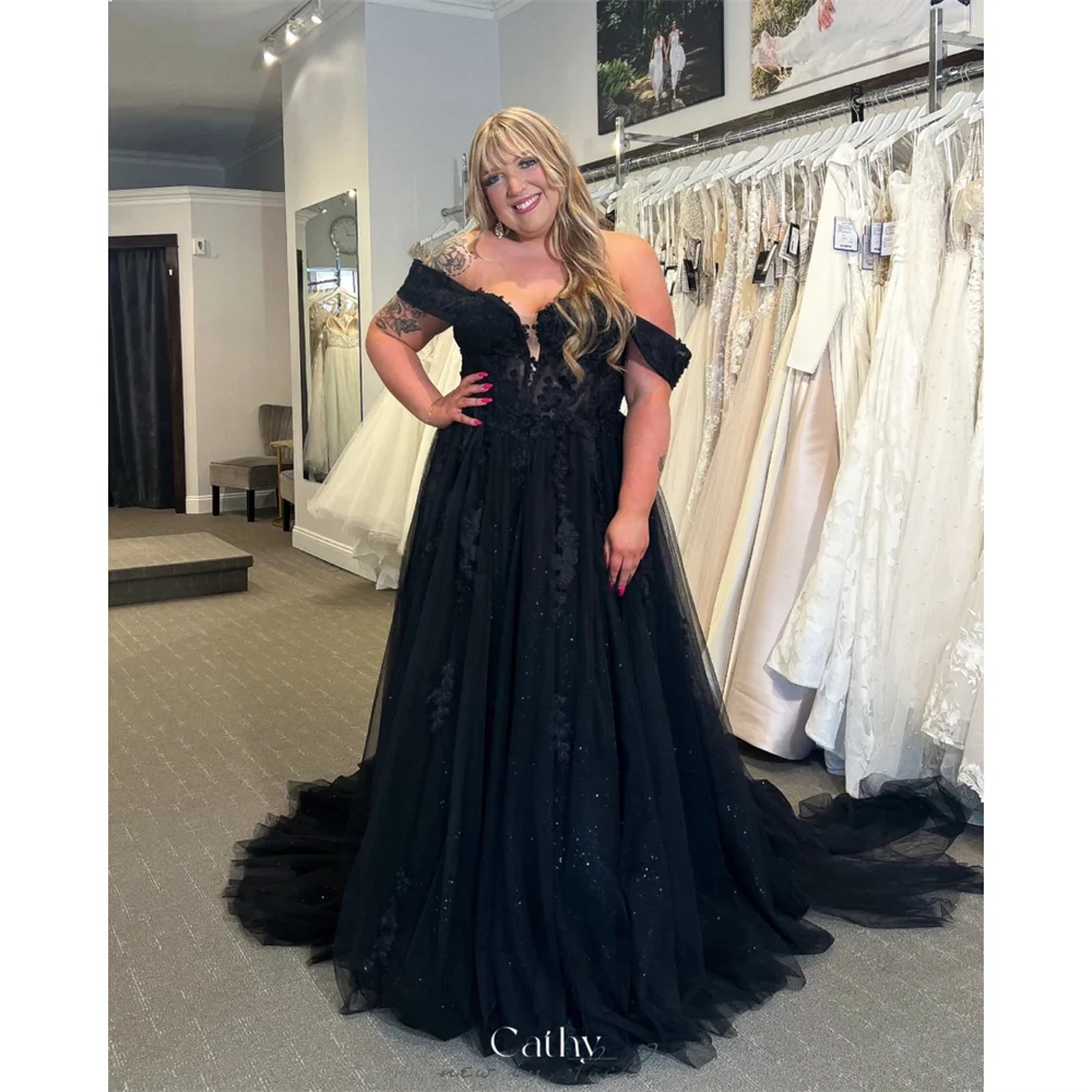 Cathy Customize с открытыми плечами и аппликациями с бантом, платье для выпускного вечера с длинным шлейфом и блестками, большие вечерние платья больших размеров
Cathy Customize с открытыми плечами и аппликациями с бантом, платье для выпускного вечера с длинным шлейфом и блестками, большие вечерние платья больших размеров