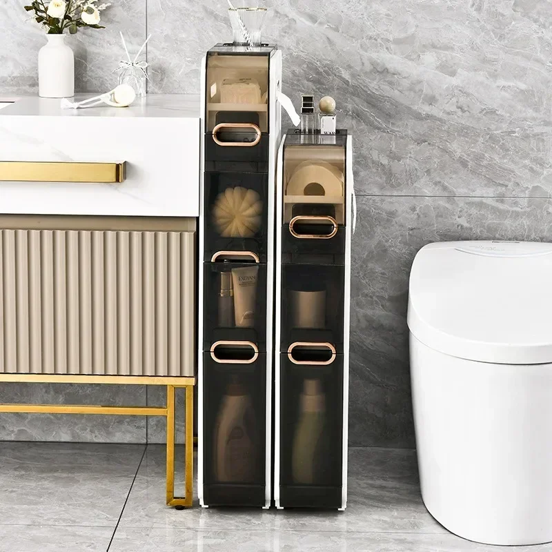 Bathroom crevice cabinet storage rack, multifunctional storage without installation, toilet, toilet, movable storage cabinet
Bathroom crevice cabinet storage rack, multifunctional storage without installation, toilet, toilet, movable storage cabinet