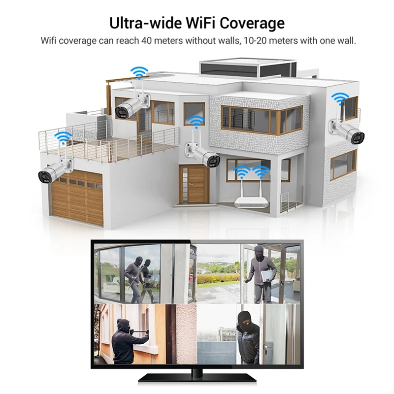 Wi-Fi NVR Mini 4CH 5MP/8CH 3MP Xmeye WIFI видеорегистратор для беспроводной системы безопасности распознавание лиц P2P H.265
Wi-Fi NVR Mini 4CH 5MP/8CH 3MP Xmeye WIFI видеорегистратор для беспроводной системы безопасности распознавание лиц P2P H.265