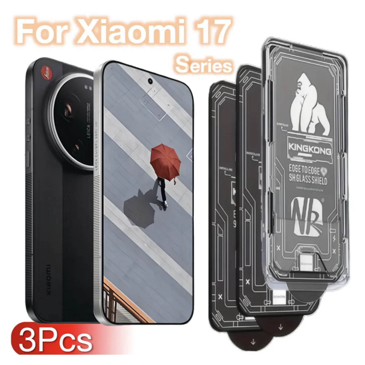 3Pcs For Xiaomi Xiao Mi 17 Ultra Pro Max Screen Tempered Glass Protective No Dust Unlock 9H Hardness Auto-Positioning Laika
3Pcs For Xiaomi Xiao Mi 17 Ultra Pro Max Screen Tempered Glass Protective No Dust Unlock 9H Hardness Auto-Positioning Laika