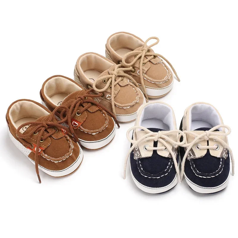 Vintage Casual PU Leather Baby Shoes Non-Slip Newborn Infant First Walkers Baby Boy Girls Toddler Lace-UP Soft Sole Shoes
Vintage Casual PU Leather Baby Shoes Non-Slip Newborn Infant First Walkers Baby Boy Girls Toddler Lace-UP Soft Sole Shoes