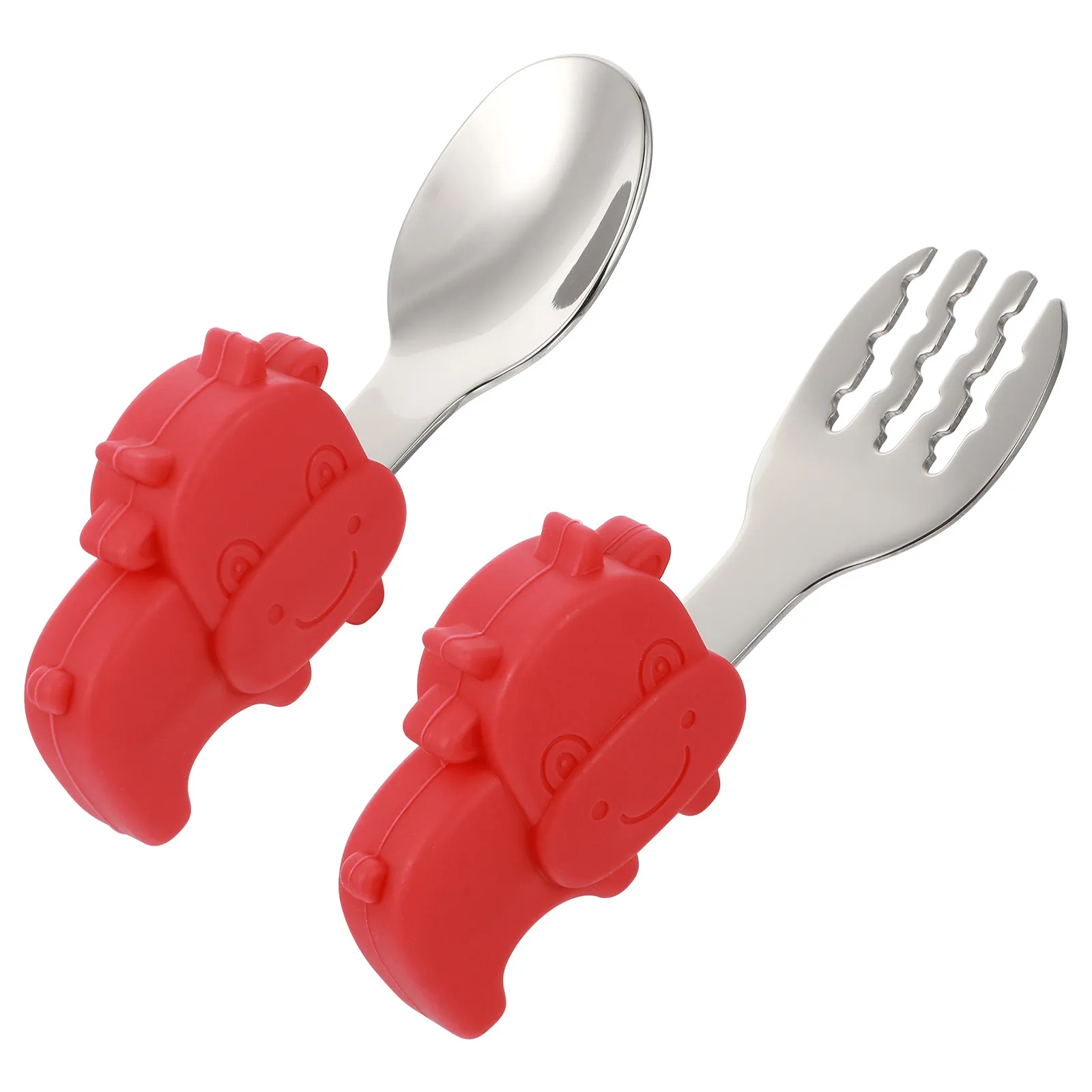 Stainless Steel Spoon Baby Spoon Fork Set Safe Toddler Utensils Baby Shower Gift Self Feeding Portable
Stainless Steel Spoon Baby Spoon Fork Set Safe Toddler Utensils Baby Shower Gift Self Feeding Portable