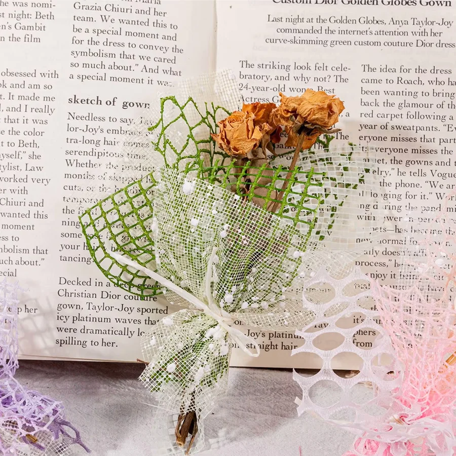 15PCS/Pack Gauze Materials Paper DIY Scrapbooking Decor Craft Paper Aesthetics Collage Junk Journal Stationery Supplies
15PCS/Pack Gauze Materials Paper DIY Scrapbooking Decor Craft Paper Aesthetics Collage Junk Journal Stationery Supplies