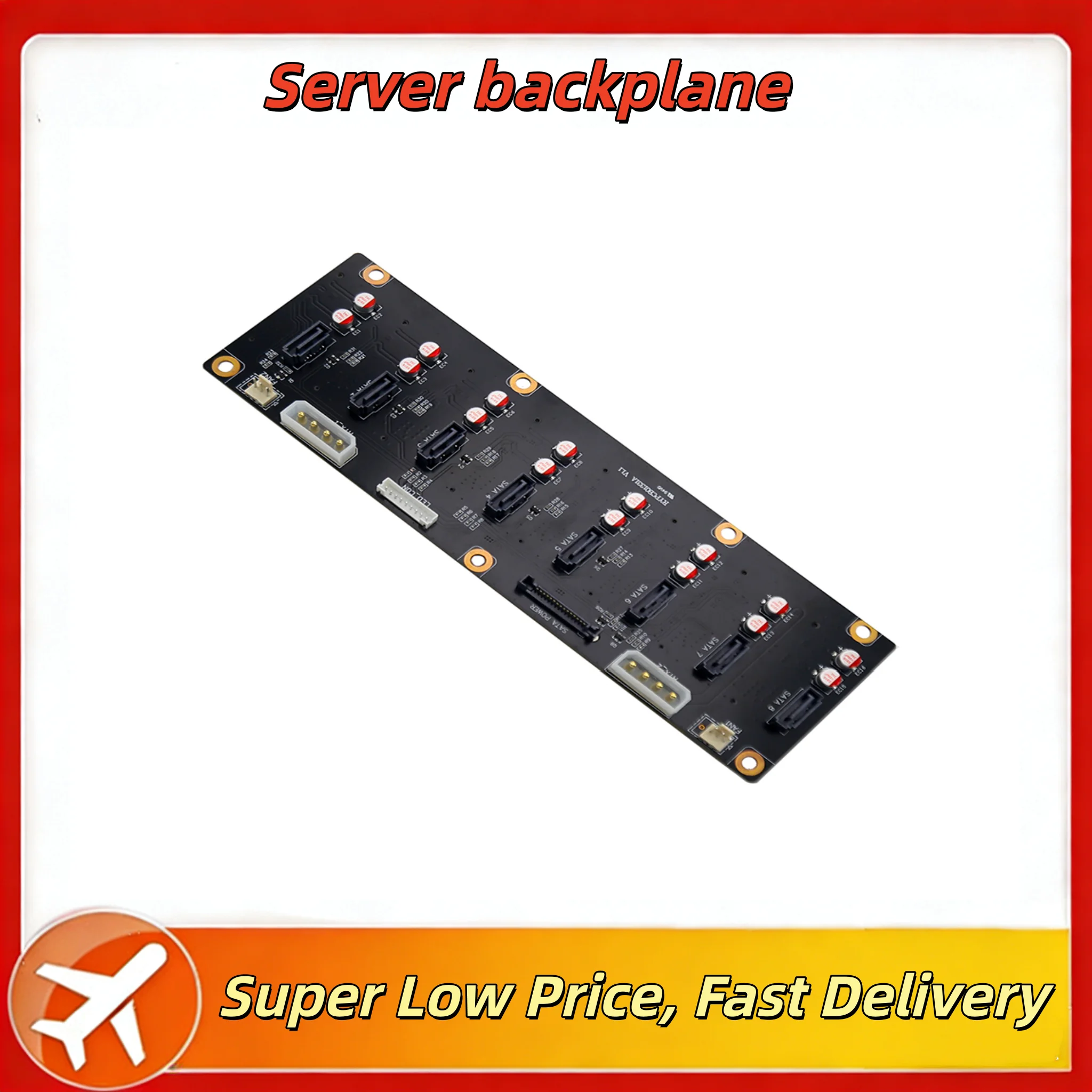 Интерфейсная плата SATA для 8 жестких дисков, плата-основа N3, аксессуары для корпусов JONSBO, применимо только к той же модели
Интерфейсная плата SATA для 8 жестких дисков, плата-основа N3, аксессуары для корпусов JONSBO, применимо только к той же модели