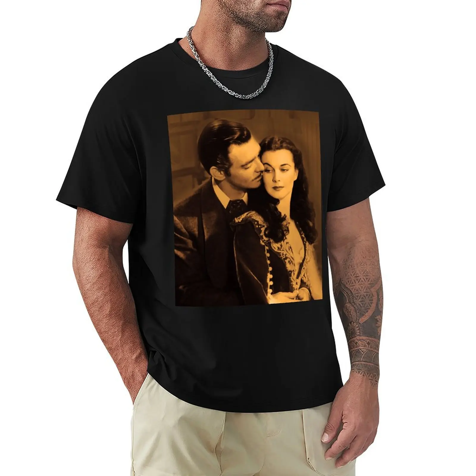 Gone with the Wind T-Shirt Casual Fashion Short Sleeve Cotton T-Shirt
Gone with the Wind T-Shirt Casual Fashion Short Sleeve Cotton T-Shirt