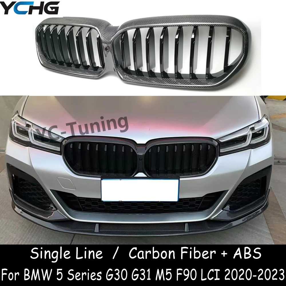 G30 M5 F90 LCI ABS Carbon Fiber Grille For BMW 5 Series G30 G31 M5 F90 520i 530i 540i M550i M550d 525d Grille Mesh 2020-2023
G30 M5 F90 LCI ABS Carbon Fiber Grille For BMW 5 Series G30 G31 M5 F90 520i 530i 540i M550i M550d 525d Grille Mesh 2020-2023