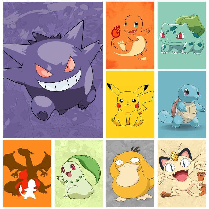 Canvas Prints Pokemon Posters Pikachu Best Gifts Room Home Decorative Paintings Classic Wall Stickers Picture Spray Printing
Canvas Prints Pokemon Posters Pikachu Best Gifts Room Home Decorative Paintings Classic Wall Stickers Picture Spray Printing