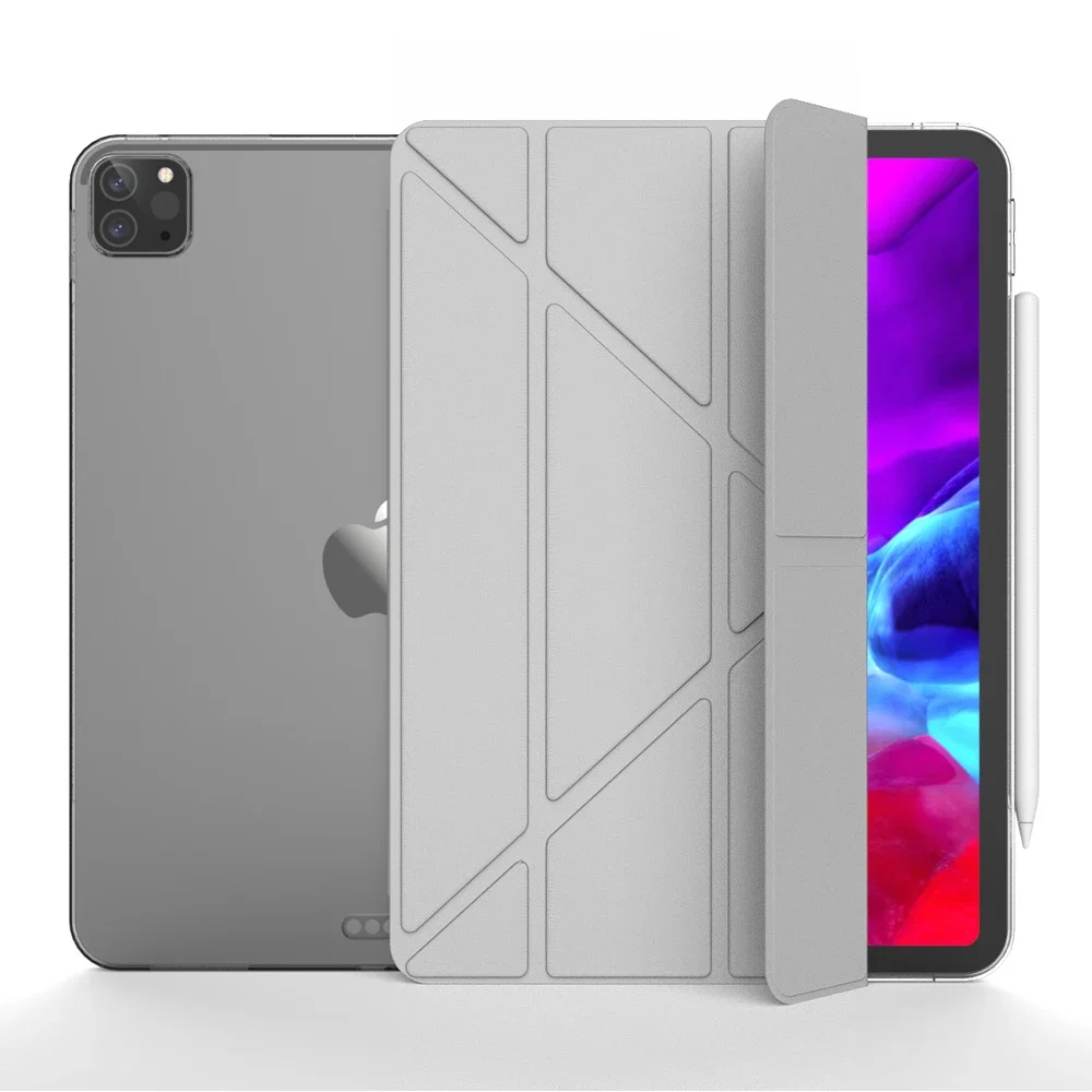 Чехол для iPad Pro, 11 дюймов, 2020, 2018, 2-е поколение, многослойная подставка, умный чехол из искусственной кожи, прозрачный чехол из ТПУ для задней п...
Чехол для iPad Pro, 11 дюймов, 2020, 2018, 2-е поколение, многослойная подставка, умный чехол из искусственной кожи, прозрачный чехол из ТПУ для задней п...