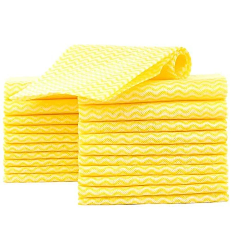 Reusable Handi Wipes Disposable Cleaning Cloths Dish Towels and Dish Cloths Reusable Towels, Handy Cleaning Wipes, 50 Count/Pac
Reusable Handi Wipes Disposable Cleaning Cloths Dish Towels and Dish Cloths Reusable Towels, Handy Cleaning Wipes, 50 Count/Pac