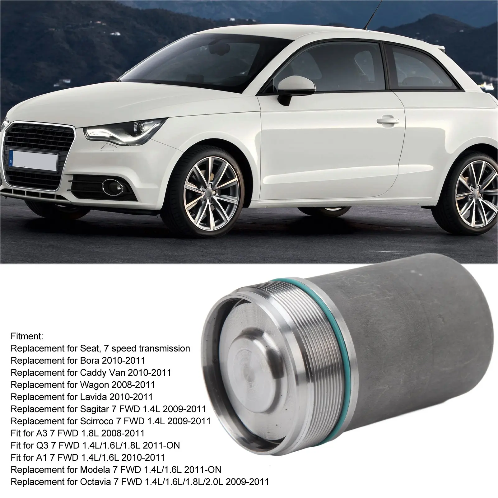 Replacement Pressure Accumulator Pressure Accumulator Aluminium Alloy 0AM Replacement for Seat 7 Speed Pressure Accumulator
Replacement Pressure Accumulator Pressure Accumulator Aluminium Alloy 0AM Replacement for Seat 7 Speed Pressure Accumulator