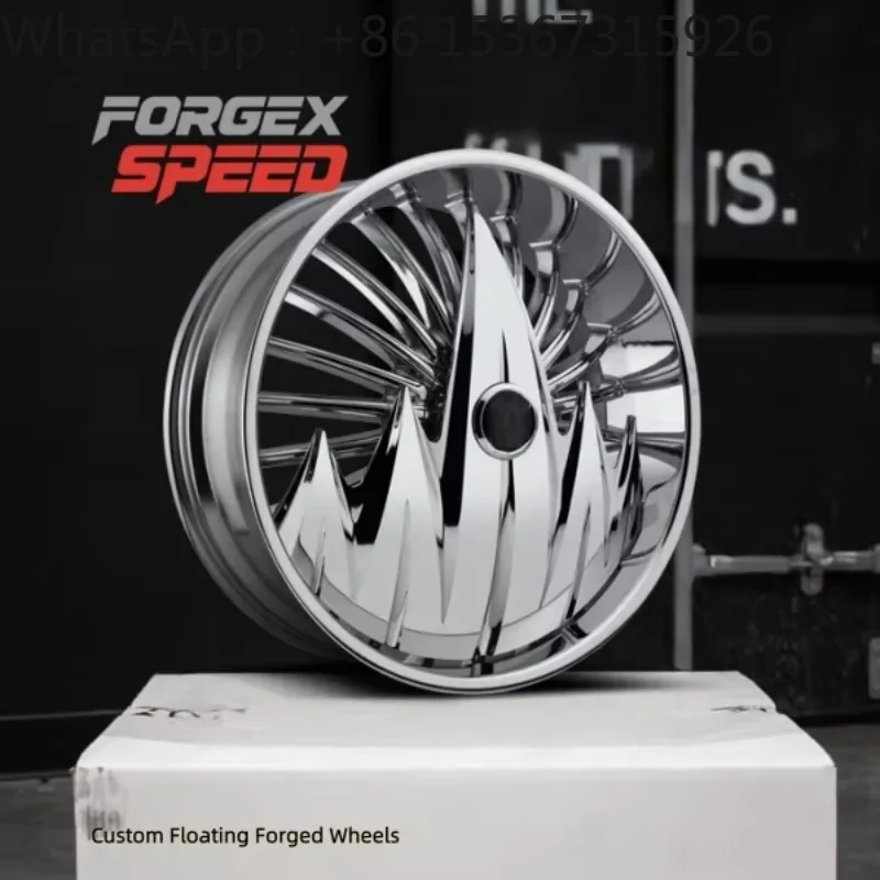 Custom Chrome Floating Cap Spinner Forged Alloy Wheels20 21 22 24 26 28 Inch PCD 5x114.3 5x127 6x139.7 5x120 New Design Car Rims
Custom Chrome Floating Cap Spinner Forged Alloy Wheels20 21 22 24 26 28 Inch PCD 5x114.3 5x127 6x139.7 5x120 New Design Car Rims