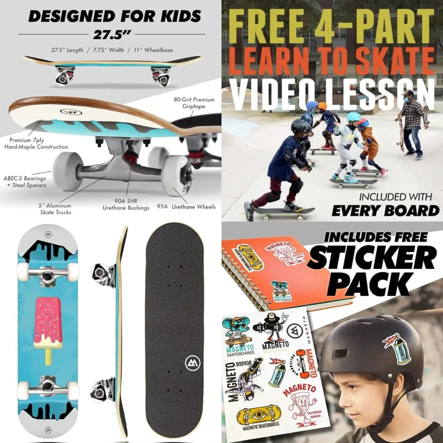 Complete Cruiser Starter Skateboard
Complete Cruiser Starter Skateboard
