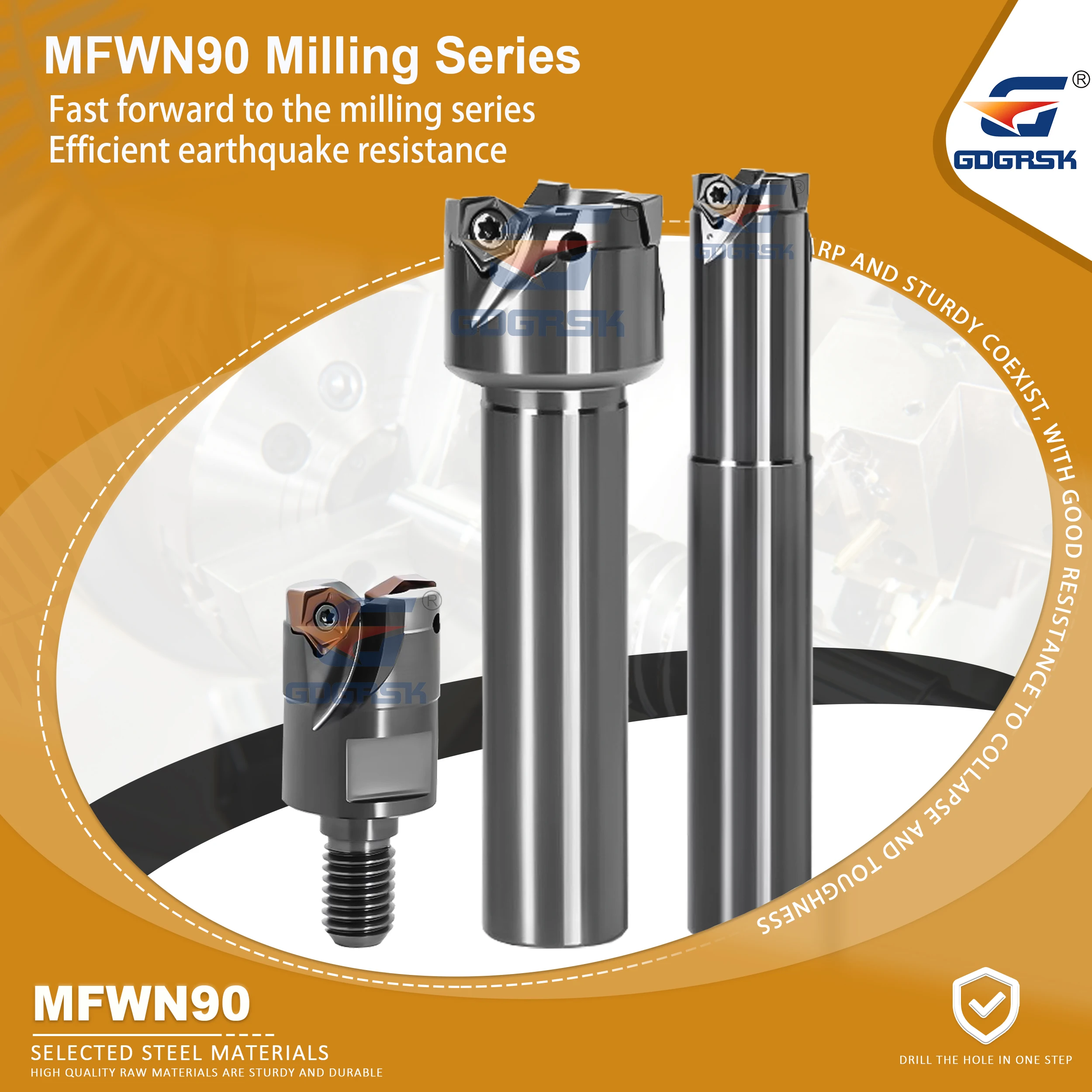 MFWN90 Fast Feed Milling Cutter Rod Locking Tooth Milling Cutter Head WNMU CNC Double-sided Hexagonal Hard Alloy Milling Inserts
MFWN90 Fast Feed Milling Cutter Rod Locking Tooth Milling Cutter Head WNMU CNC Double-sided Hexagonal Hard Alloy Milling Inserts